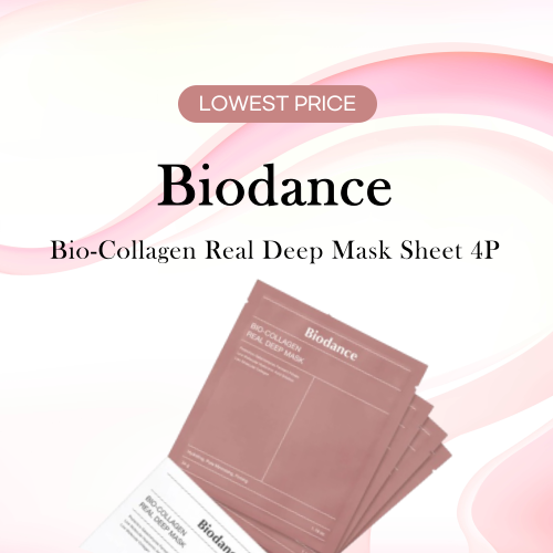 [LOWEST PRICE] Biodance Bio-Collagen Real Deep Mask Sheet 4P...