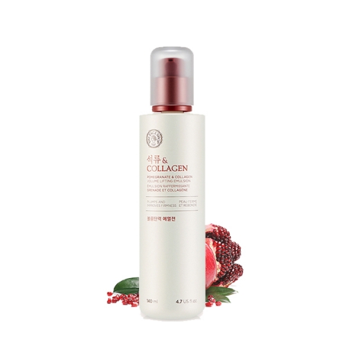 THE FACE SHOP Pomegranate And Collagen Volume Lifting Emulsion 140ml