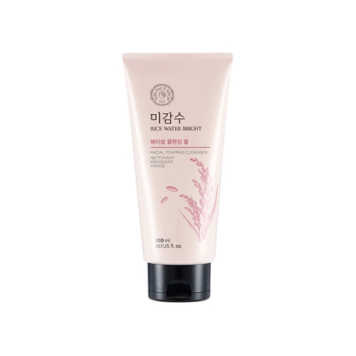 THE FACE SHOP Rice Water Bright Facial Foaming Cleanser 300ml