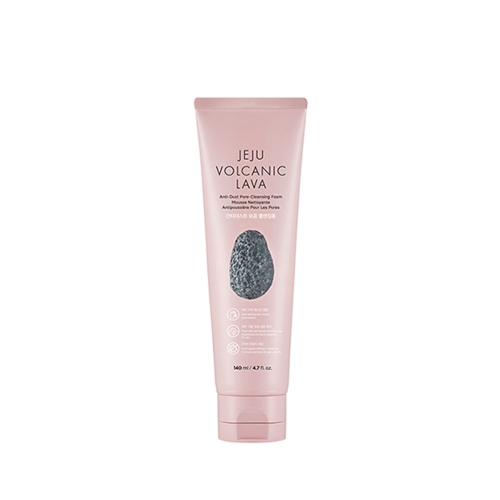 THE FACE SHOP Jeju Volcanic Lava Anti-Dust Pore Cleansing Foam 140ml