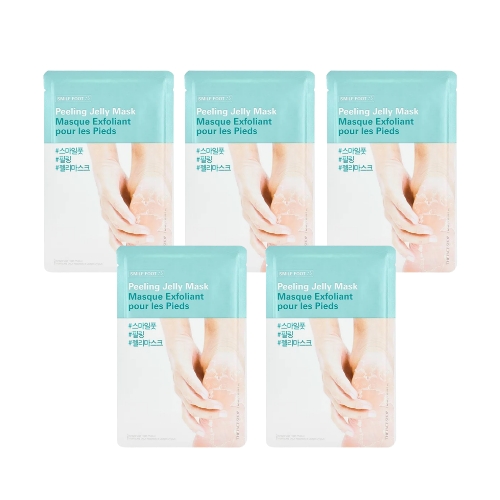 THE FACE SHOP Smile Foot Peeling Jelly Mask 40ml*5EA