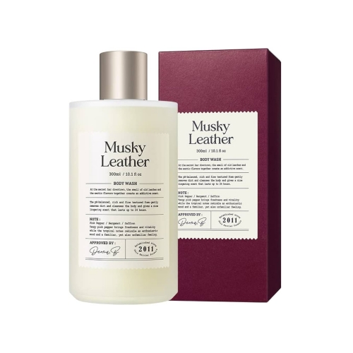 DermaB Narrative Body Wash 300ml #Musky Leather