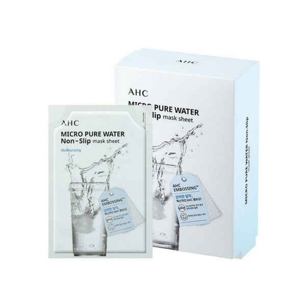 AHC Micro Pure Water Non-Slip Mask Sheet 10 Sheets