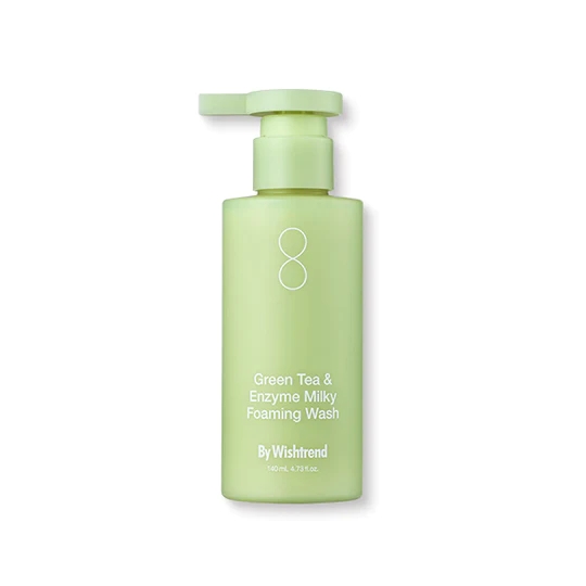 ByWishtrend Green Tea & Enzyme Milky Foaming Wash 140ml