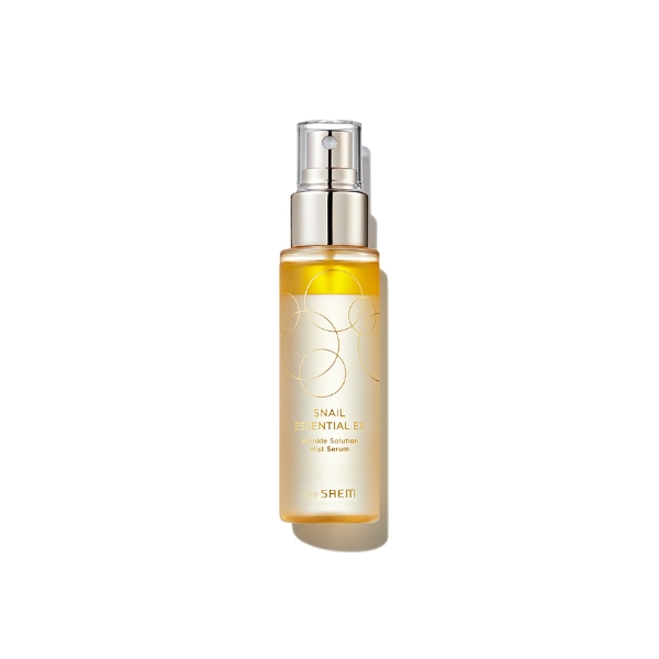 THE SAEM SNAIL ESSENTIAL EX Wrinkle Solution Mist Serum 75ml