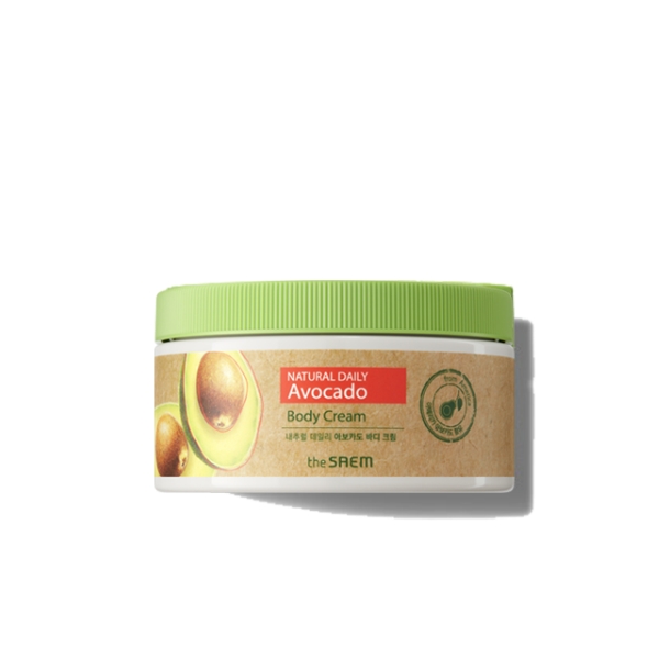 THE SAEM Natural Daily Avocado Body Cream 300ml