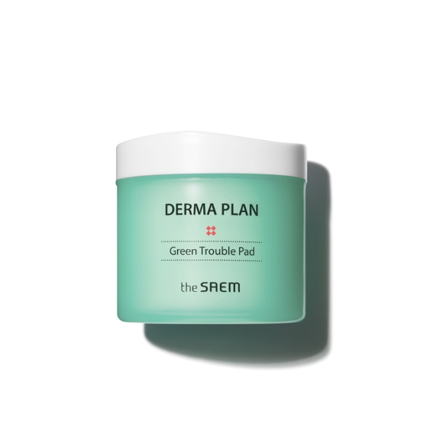 THE SAEM Derma Plan Green Trouble Pad 130ml / 70EA