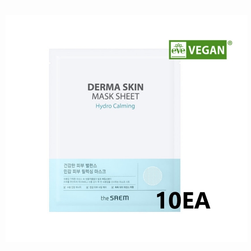 THE SAEM Derma Skin Mask Sheet 25ml*10EA (Hydro Calming)