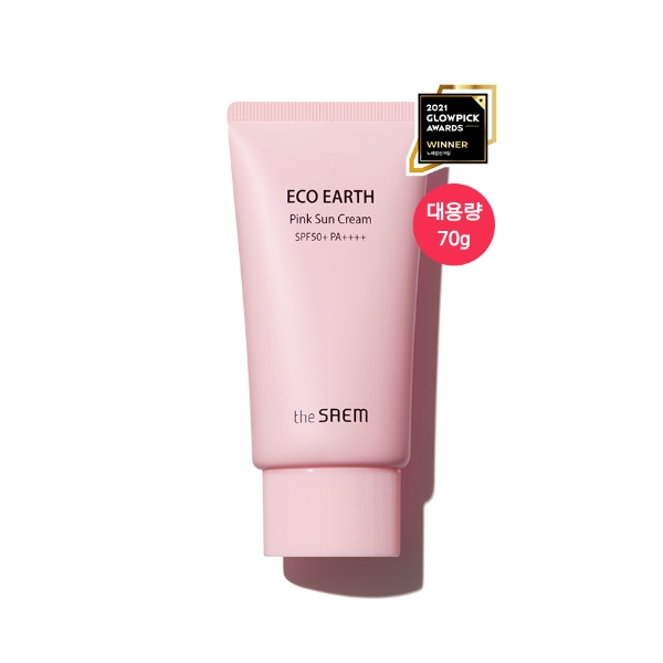 THE SAEM Eco Earth Pink Sun Cream 70g