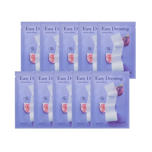 SKINFOOD Easy Dressing Mask Sheet 10EA (Fig Jelly)