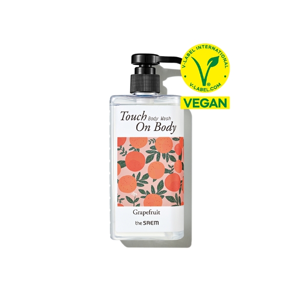 THE SAEM Touch On Body Vegan Grapefruit Body Wash 300ml