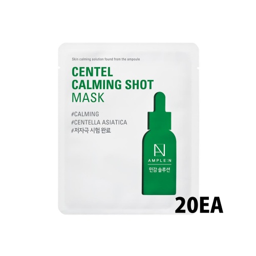 AMPLE:N Centella Calming Shot Mask 20EA