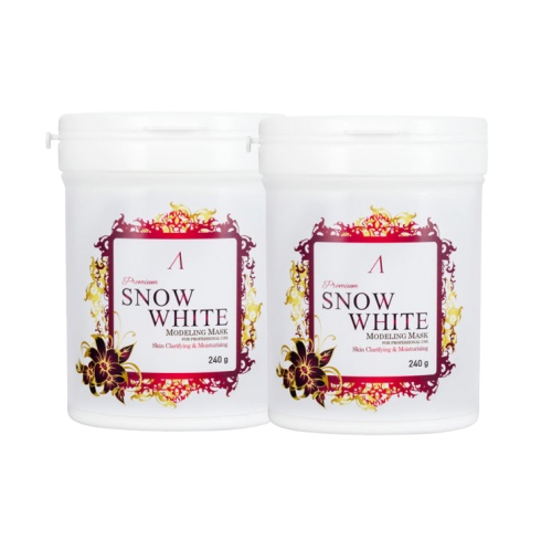 Anskin Premium Modeling Mask 240g (Snow White)+240g (Random)