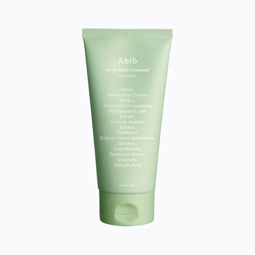 Abib Acne foam cleanser Heartleaf foam 150ml