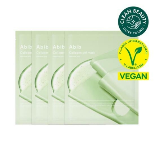 Abib Collagen gel mask Heartleaf jelly (4 sheets)