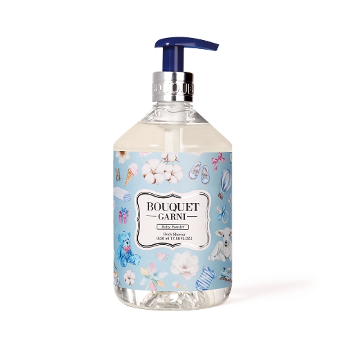 BOUQUET GARNI Fragranced Body Shower Baby Powder 520ml