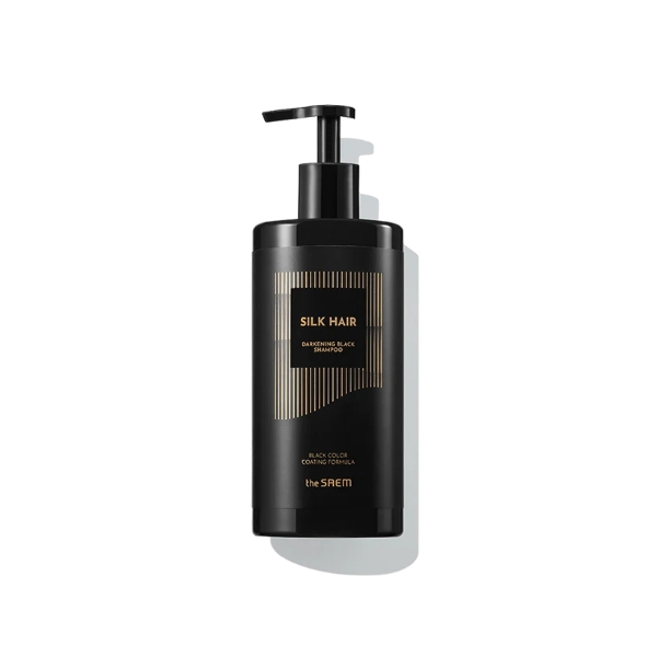 THE SAEM Silk Hair Darkening Black Shampoo 400ml