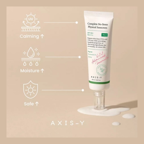 AXIS-Y Complete No-Stress Physical Sunscreen_Ver 3. 50ml