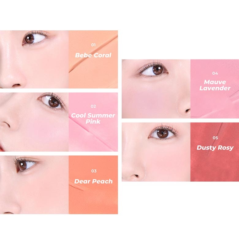 BBIA About Tone Fluffy Air Blusher 4g (5color)