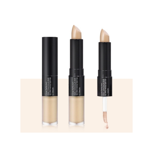 THE SAEM Cover Perfection Ideal Concealer Duo 4.5g+4.2g (3Color)