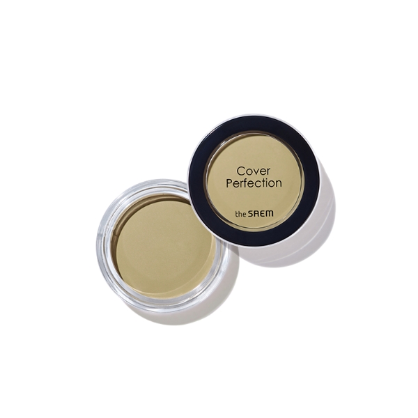 THE SAEM Cover Perfection Pot Concealer 6g #Green Beige