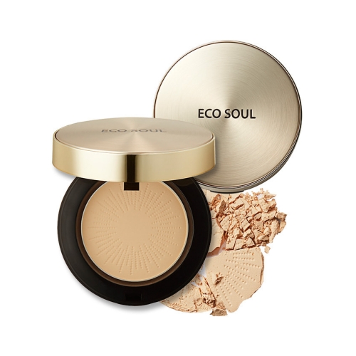 THE SAEM Eco Soul Luxury Gold Pact 9g (2Color)