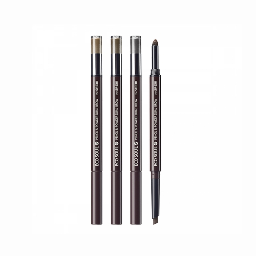 THE SAEM Eco Soul Pencil & Powder Dual Brow (4Color)