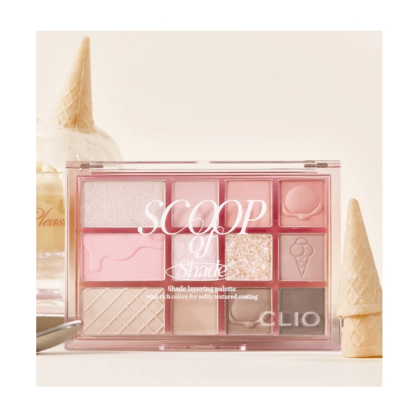 CLIO SHADE & SHADOW PALETTE #3 Scoop of Shade