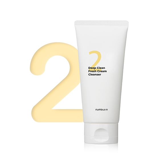 Numbuzin No.2 Deep Clean Fresh Cream Cleanser 120ml