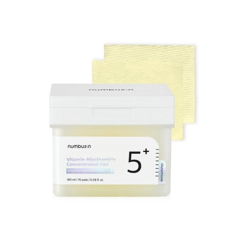 Numbuzin No.5 Vitamin-Niacinamide Concentrated Pad (70Pads)