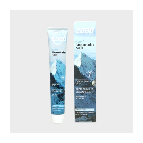 2080 Pure Mountain Crystal Salt Toothpaste 100g