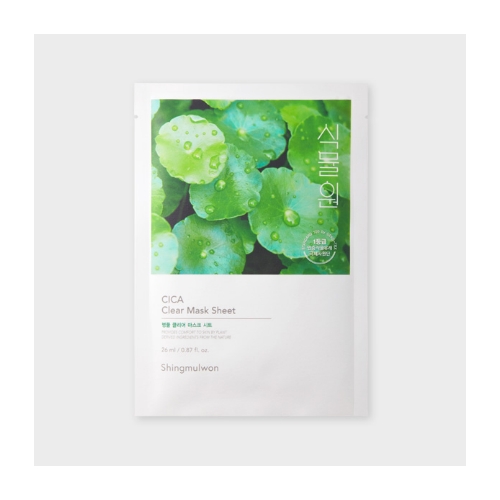 DAISO Shingmulwon Cica Clear Sheet Mask Pack 1Sheet