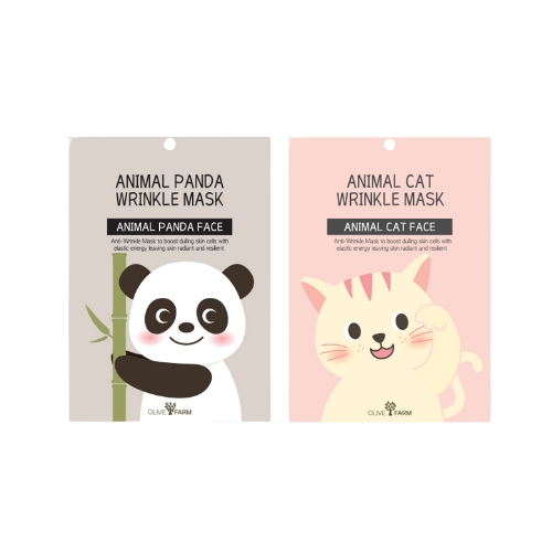 Animal Mask Pack 1EA (Cat/Panda)