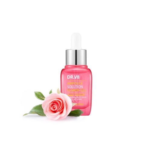 Farmstay Dr. V8 Ampoule Solution Flower Cell 30ml