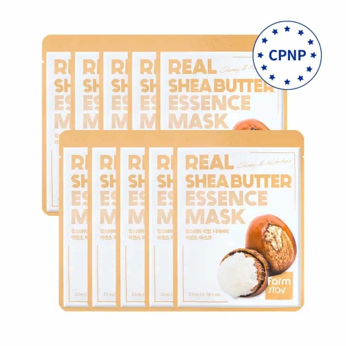 Farmstay Real Shea Butter Essence Mask 23ml*10EA
