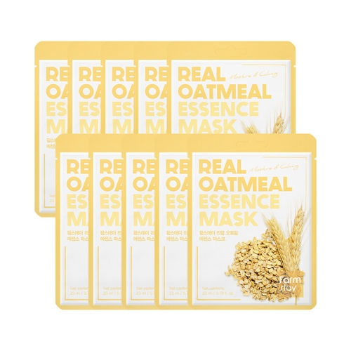 Farmstay Real Oatmeal Essence Mask 23ml*10EA