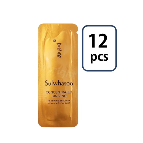 Sulwhasoo Concentrated Ginseng Renewing Serum Sachet 1ml*12pcs