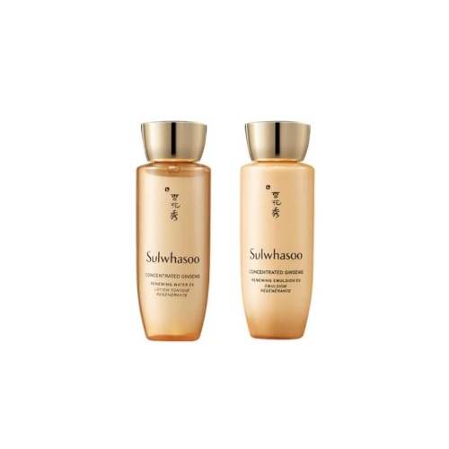 Sulwhasoo Concentrated Ginseng Renewing Water 25ml +Emulsion EX 25ml