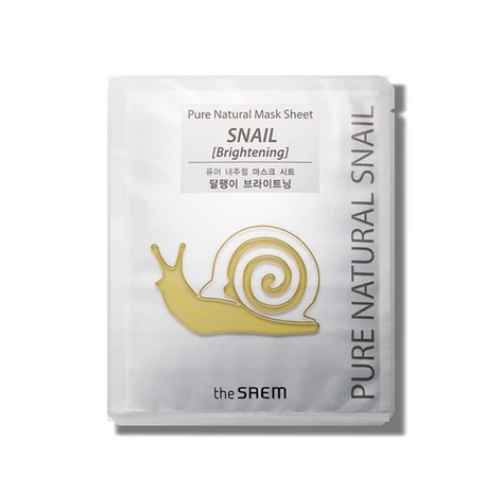 The Saem Pure Natural Mask Sheet Brightening Snail