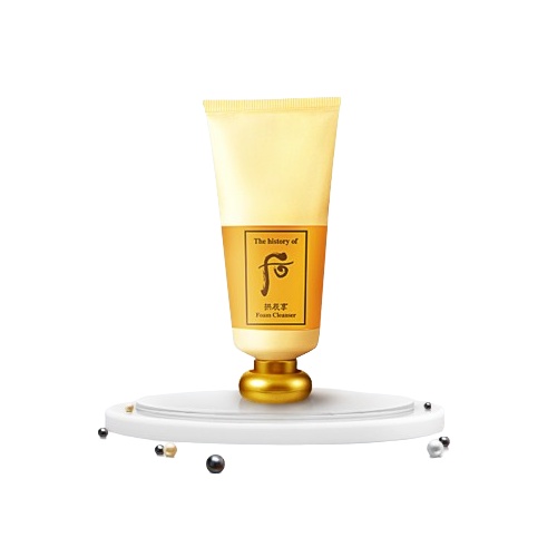 The history of Whoo Gongjinhyang Foam Cleanser 180ml