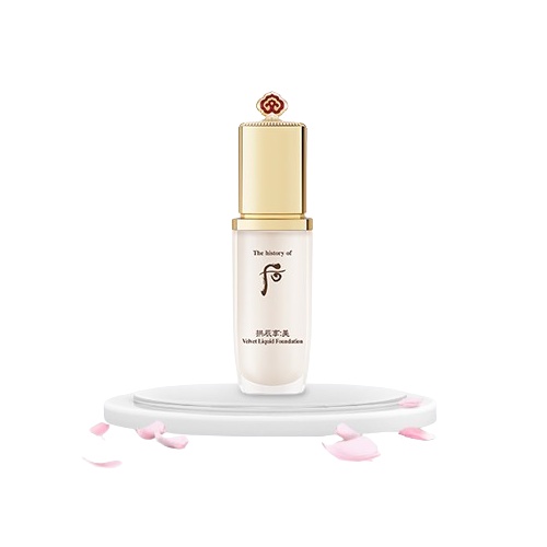 The history of Whoo Gongjinhyang Mi Velvet Liquid Foundation 40ml