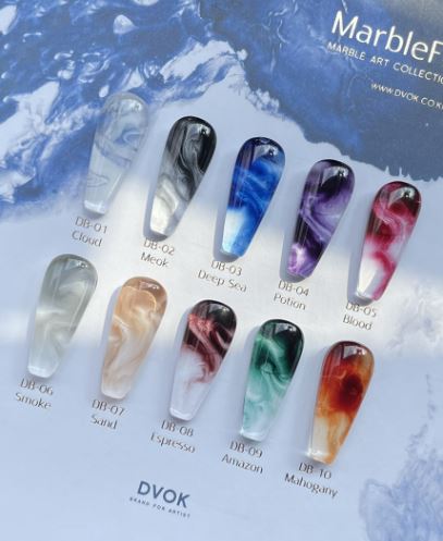 DVOK Marble Fit 10colors Set