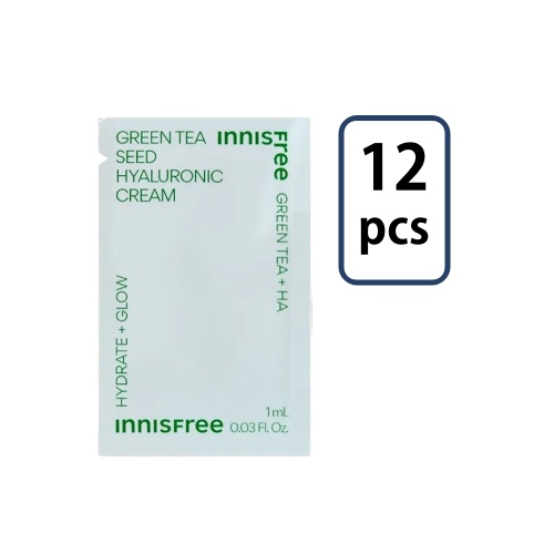 Innisfree Green Tea Seed Hyaluronic Cream 1ml*12pcs