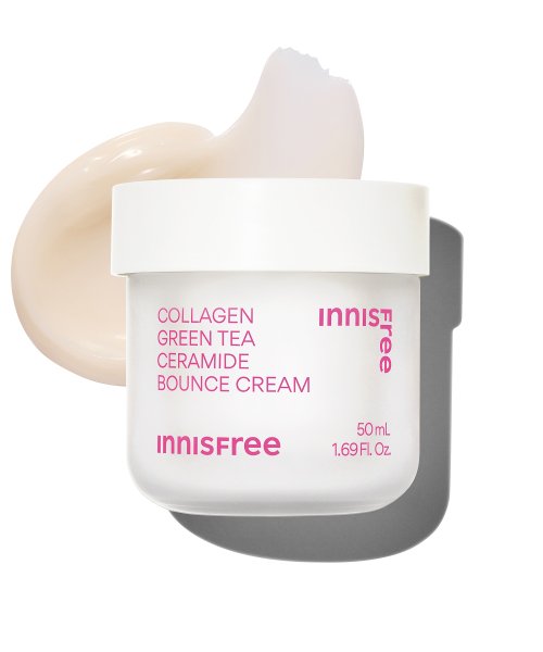 Innisfree Collagen Green Tea Ceramide Bounce Cream 50ml