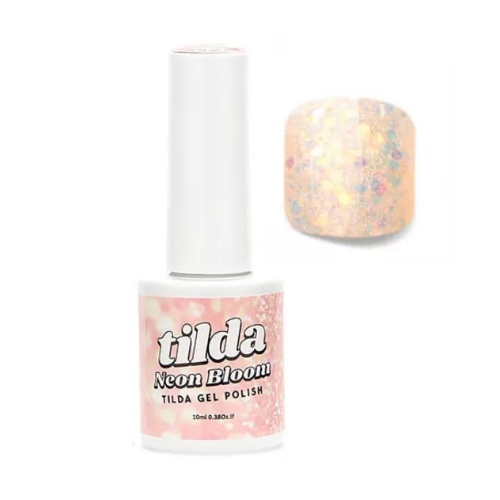 [Clearance] Tilda Glitter Gel Polish Neon Bloom #T082