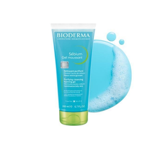 BIODERMA Sébium Gel moussant purifying gentle cleanser 200ml