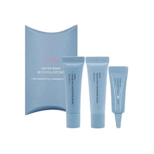 Laneige Waterbank Blue Hyaluronic 3-Step Kit  [Combination to Oily Skin]