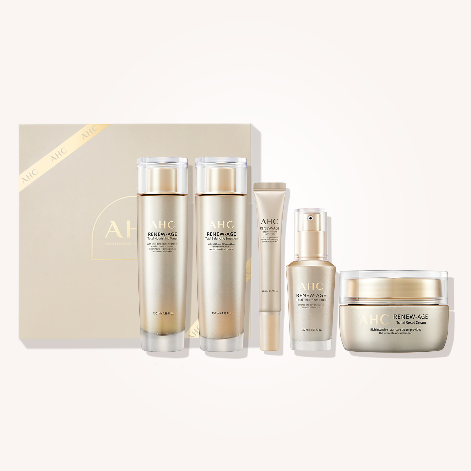 AHC Renew Age Total Skincare Gift Set