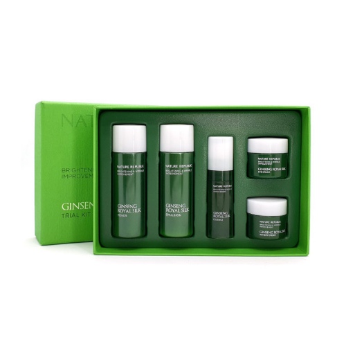 [Clearance]  NATURE REPUBLIC Ginseng Royal Silk Trial Kit [5items]