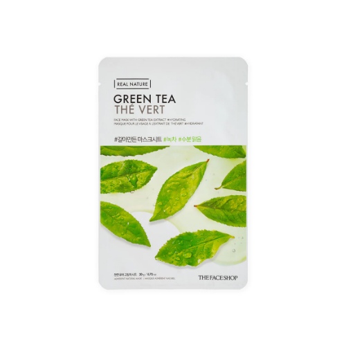 THE FACE SHOP Real Nature Sheet Mask (Green Tea) 1EA